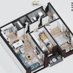 Banesë 89.43 m² për SHITJE, tek Gjykata