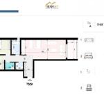 Banesë 114.8 m² për SHITJE, Prishtina e Re