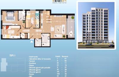 Banesë 121.88 m² për SHITJE, Prishtina e Re