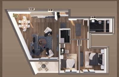 Banesë 82 m² për SHITJE, Prishtina e Re