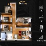 Banesë 119.7m² për SHITJE, Malush Kosova