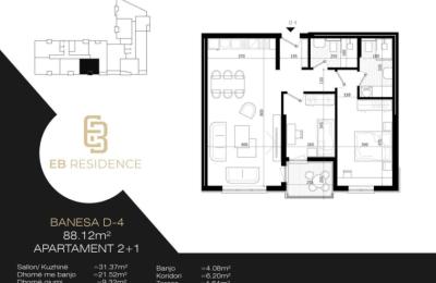 Ringa (Për shitje Banesa te EB-Residence)1025/25