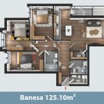 OBJEKTI D 1  - 3 DHOMA