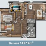 OBJEKTI D 1  - 3 DHOMA