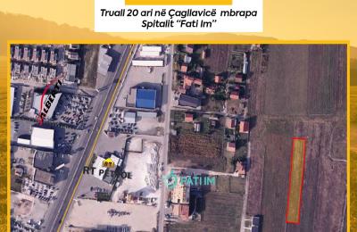 Truall në SHITJE në Çagllavicë, mbrapa spitalit “Fati Im”.