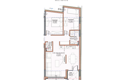 Banesë 93.57m² për SHITJE, Aktash