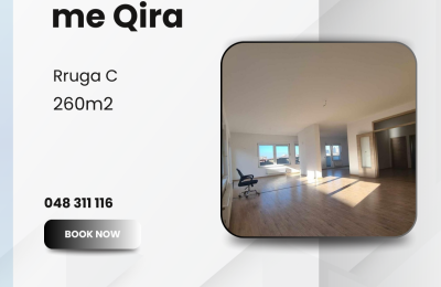 Banese & Zyre me qira Penthouse Rruga C 260m2 144m2 Banim 59m2 Teras Çmimi: € Kodi i shpalljes: 6912   